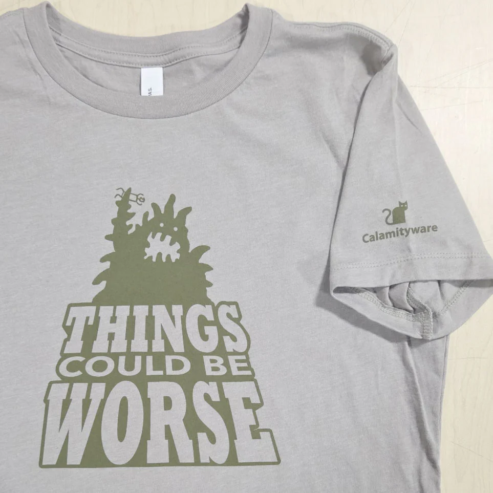 Blobbert (Things Could Be Worse) Unisex T-Shirt - Image 3