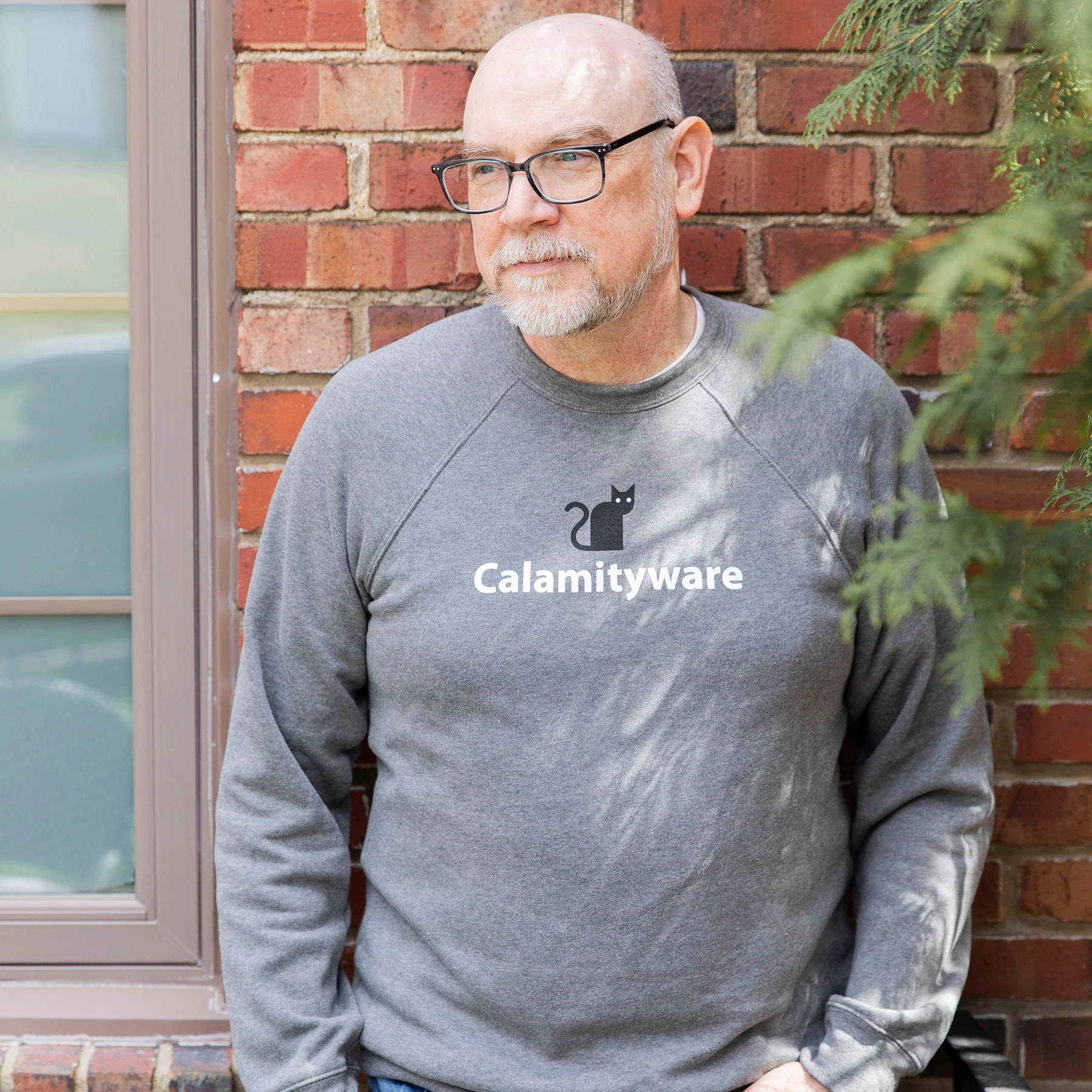 Calamityware Logo Sweatshirt - Gray - Image 3