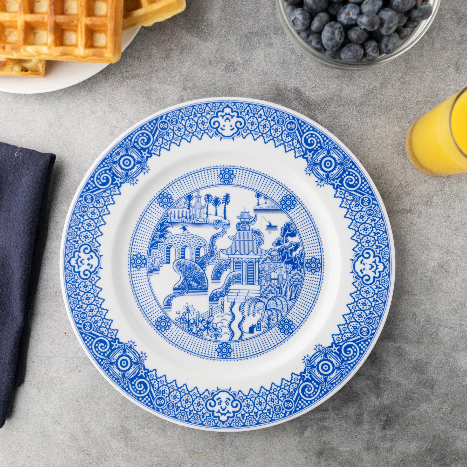 Tentacles Dinner Plate 7 - Image 3