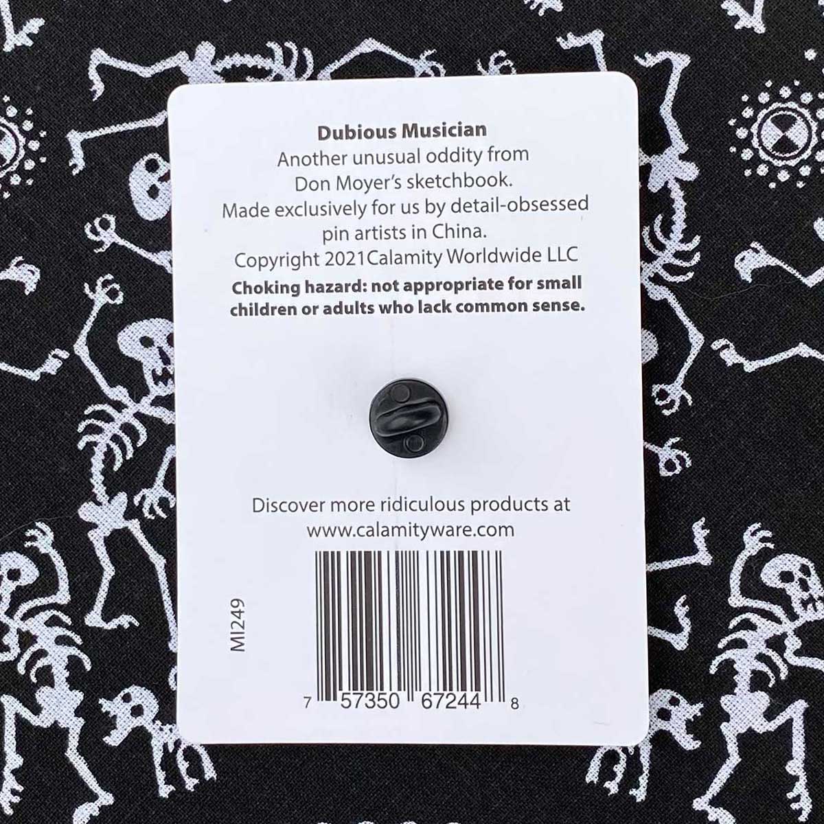 Dubious Musician Pin - Image 5