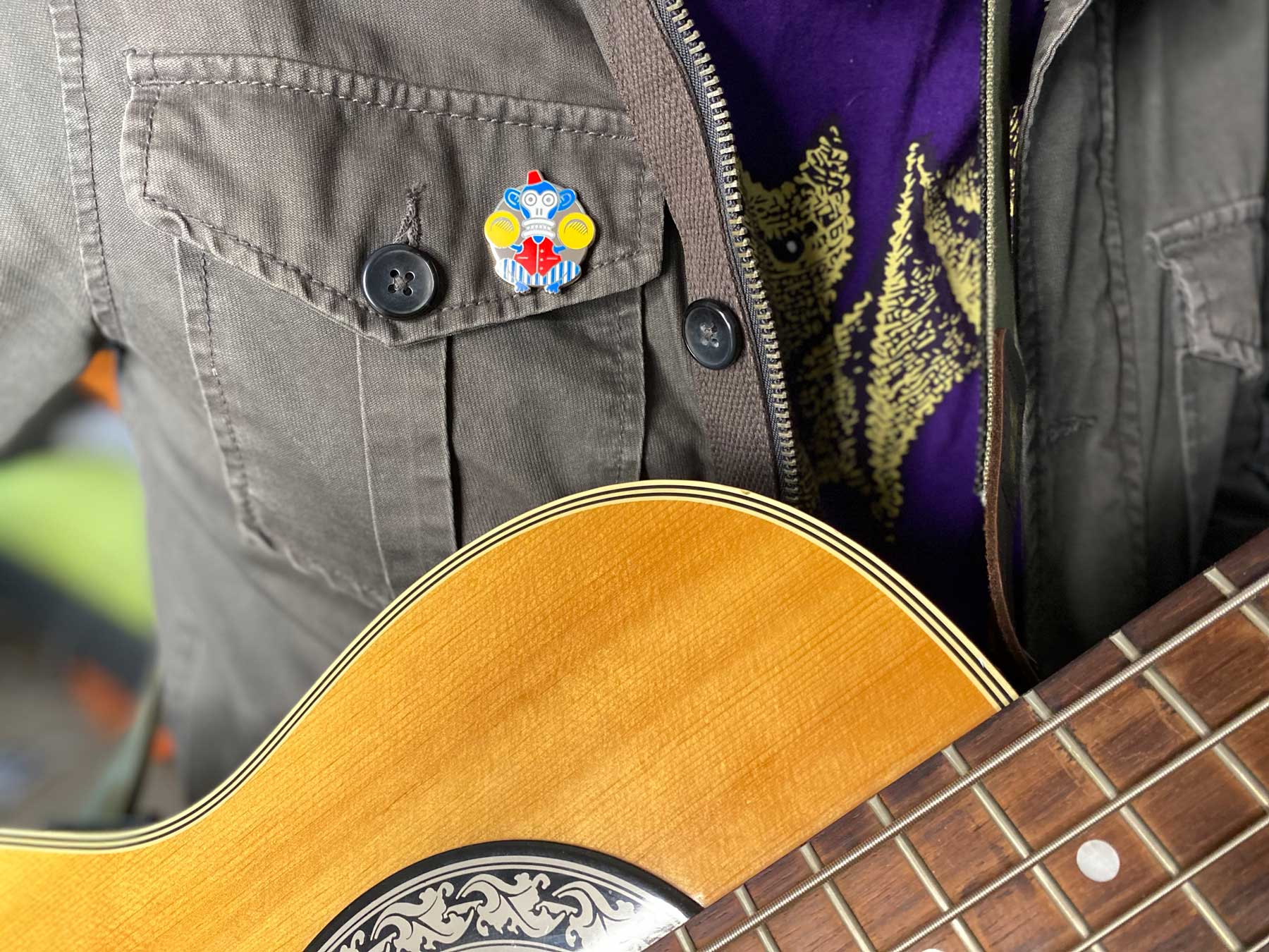 Dubious Musician Pin - Image 6