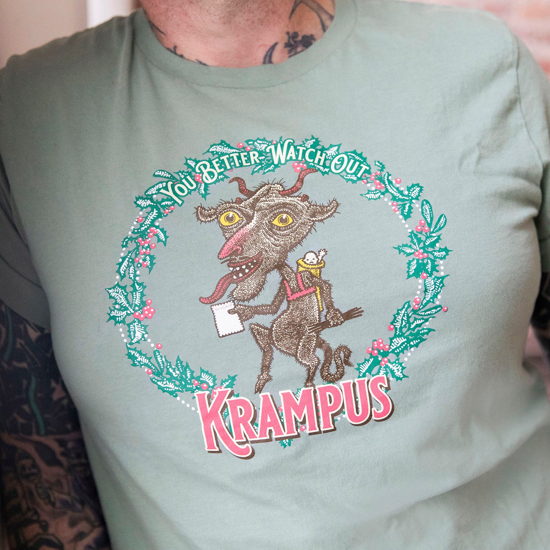 Krampus Unisex T-Shirt - Image 3