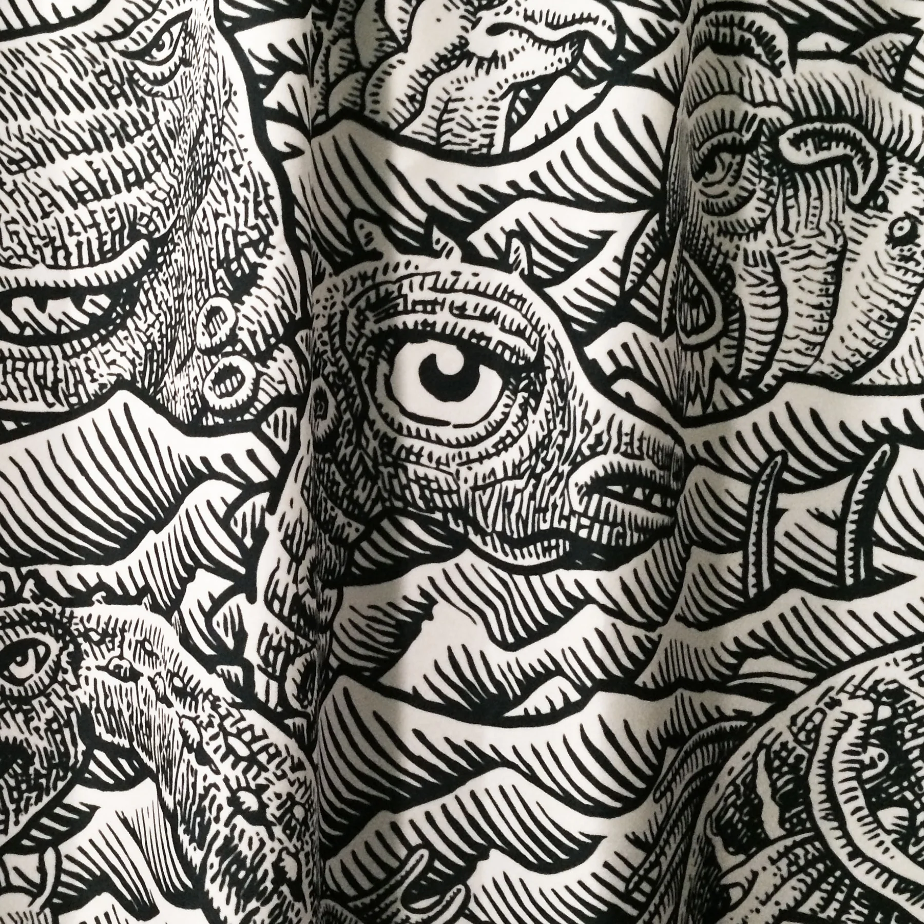 Sea Monster Shower Curtain - Image 5